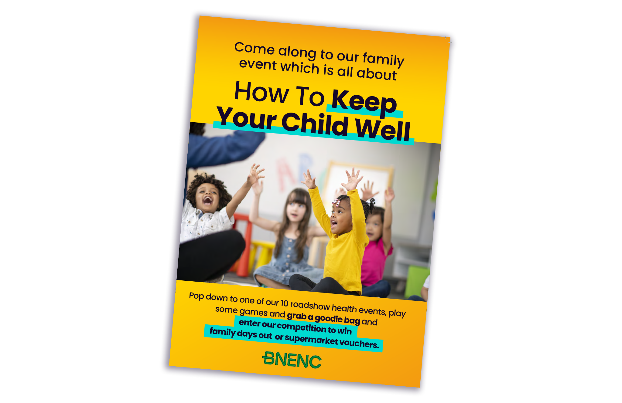 Child vaccination Flyer