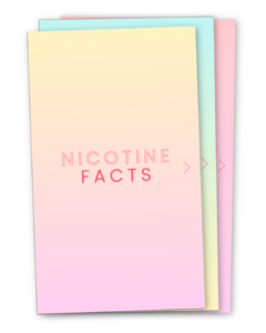 Nicotine Facts Cards